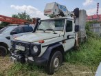 Mercedes Benz G 300 CDI montážna plošina