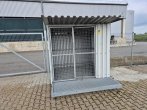Ocelové zastřešené klece